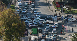 И ова е Скопје…сообраќаен хаос