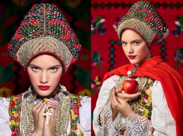 Убавината на балканските жени и носии во изложбата „Трон“