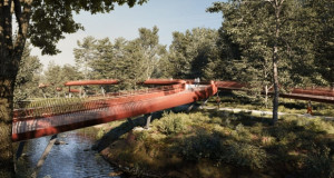 Победничкото решение на меѓународен конкурс за мост во зелената оаза на Софија