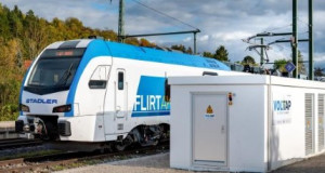 Германија: „Надземни острови“ како станици за полнење на електричните возови