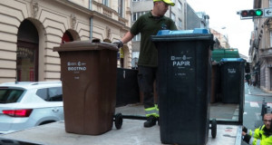 По воведувањето на новиот систем на собирање на отпадот, во Загреб 27% помалку мешан комунален отпад
