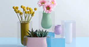 Вазните Bel Air Mini Scoop од Jonathan Adler