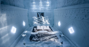 Првиот и најпознат хотел од мраз во Шведска