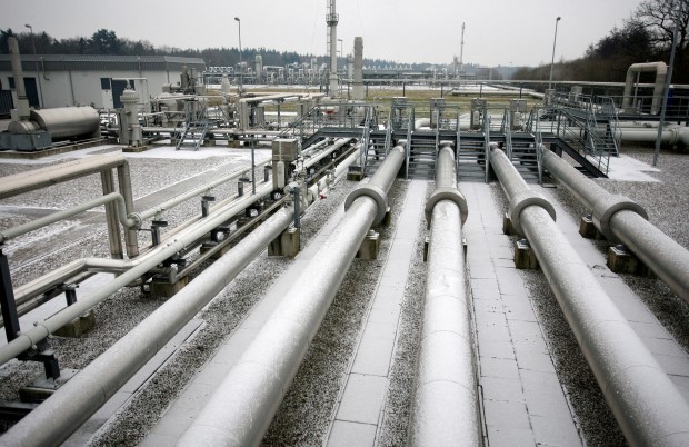 FILE PHOTO: FILE PHOTO: A general view of the WINGAS gas storage facility near the northern German town of Rehden