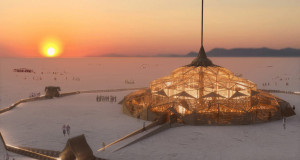 Овогодинешното издание на Burning Man 2023, во духот на џиновски пустински цвет
