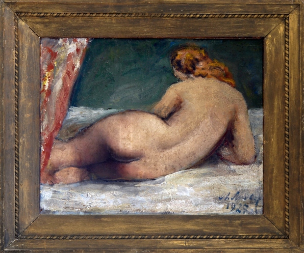 Личеноски Лазар, Акт, масло на платно, 1927, 49х60