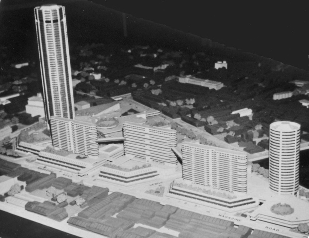 03. Model of Komtar complex in 1972