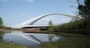 Неверојтен дизајн на мост во Кина: Кривини кои ја чуваат стабилноста