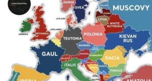 Вештачката интелигенција им дала алтернативни имиња на европските земји