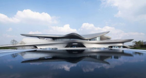 Новиот музеј за научна фантастика во Ченгду од Заха Хадид архитекти