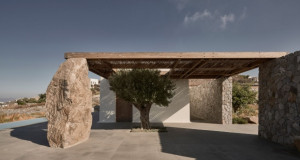 Прекрасна вила на Миконос со дневна соба на отворено (ВИДЕО)