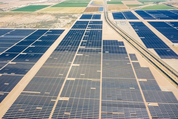 ISEC WEST Solar Field,  solar panel fields, El Centro, CA, USA