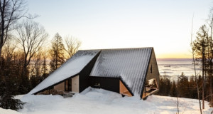 Планинска куќа во Канада инспирирана од поморска архитектура