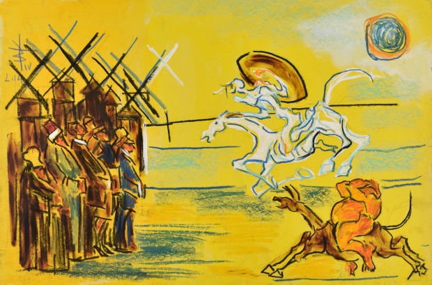 Pastel, 54 x 81 cm, 2004