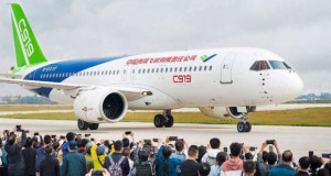 Меѓународна премиера на првиот кинески патнички авион