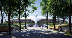 MAD Architects го претстави проектот за аеродромот Лишуи, Кина
