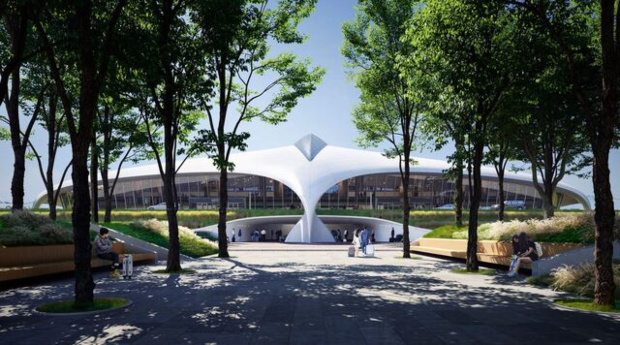 MAD Architects го претстави проектот за аеродромот Лишуи, Кина