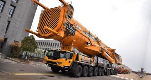 Претставена мобилна дигалка со капацитет од 4.000 тони
