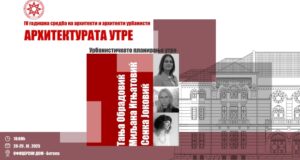 Д-р Тања Обрадовиќ, Миљана Игњатовиќ, Сенка Јоковиќ – говорници на Четвртата Годишна средба на архитекти и архитекти урбанисти