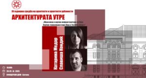 Славиша Кондиќ, Катарина Медар – говорници на Четвртата Годишна средба на архитекти и архитекти урбанисти
