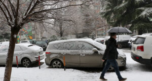 И ова е Скопје…конечно падна снег