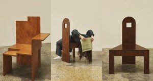 Оваа колекција на столчиња овозможува неправилни начини на седење