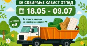 Пролетна акција за бесплатно собирање кабаст отпад во Општина Аеродром