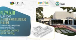 Резултати од конкурсот за идејно архитектонско решение за Младински Центар во Охрид